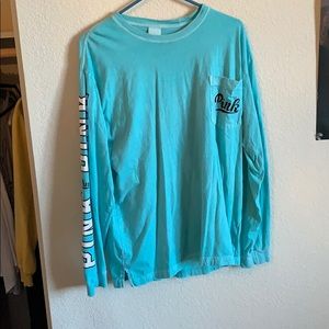 Pink blue long sleeve